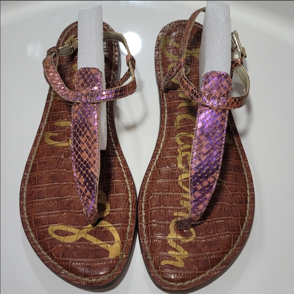 Sam Edelman Gigi Sandals, size 9, Pink & Purple